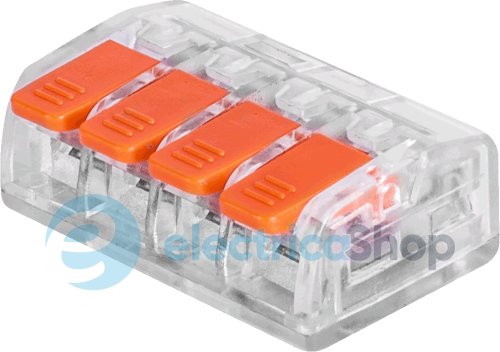 Клемна колодка e.lc.pro.tr.pl.4 з натискним важелем p0660107 E.NEXT