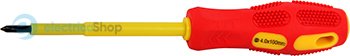 Викрутка ізольована e.tool.ph.403 (PH1*75) хрест t009006 E.NEXT