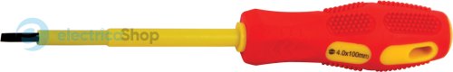 Викрутка ізольована e.tool.st.404 (4*100) шліц t009002 E.NEXT