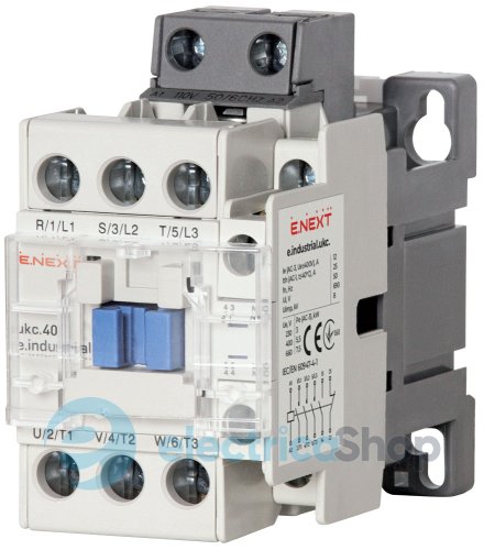 Контактор e.industrial.ukc.40.110, 40А, 110В, 1NO+1NC, i.0090026 E.NEXT