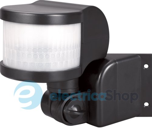 Датчик руху інфрачервоний e.sensor.pir.13.black(чорний) 270°, IP44 s061019 E.NEXT