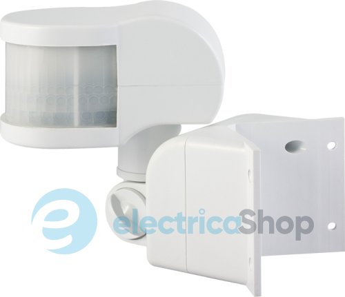 Датчик руху інфрачервоний e.sensor.pir.13.white(білий) 270°, IP44 s061018 E.NEXT