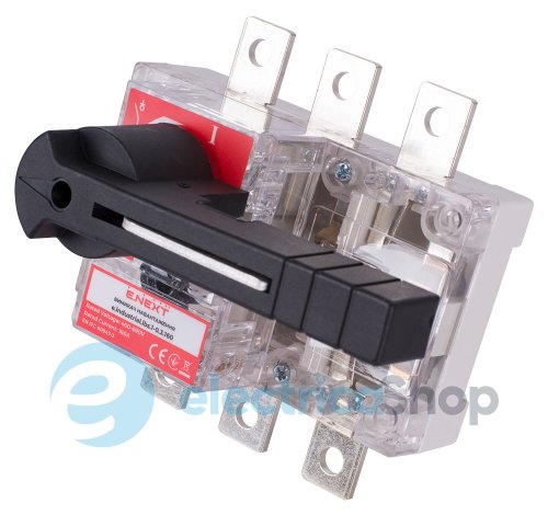 Выключатель нагрузки e.industrial.lbs.1-0.3.160, 3P, 160А i089002 E.NEXT
