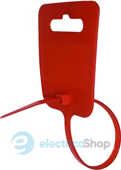 Кабельная стяжка маркировочная e.dct.stand.5.250.red s057002 E.NEXT