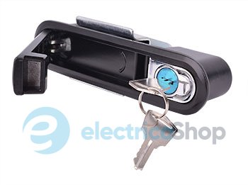 Замок-ручка e.lock.05 с кнопкой открывания, IP54 s053105 E.NEXT s053105 E.NEXT