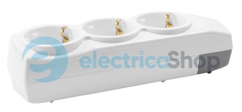 Колодка e.t.es.3.z  3 гнізда,  з з/к E.NEXT s042102