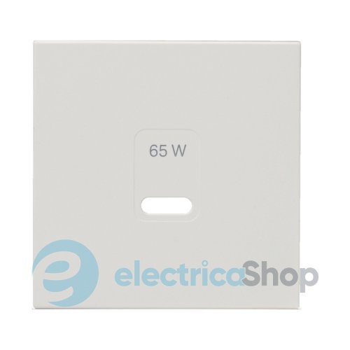 Накладка для розетки USB-65Вт Lumina/Gallery, Hager WXD115B, белая