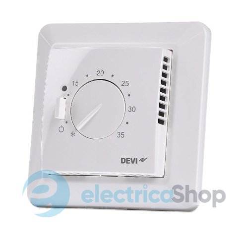 Терморегулятор Devi Devireg 531, 5-35 °C, з датчиком повітря, 15А 140F1034