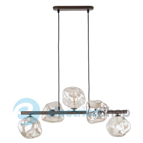 Люстра TK-Lighting LAVA BROWN 11026