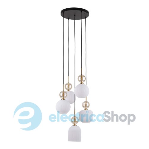 Люстра TK-Lighting SOPHIA COGNAC WHITE 11593