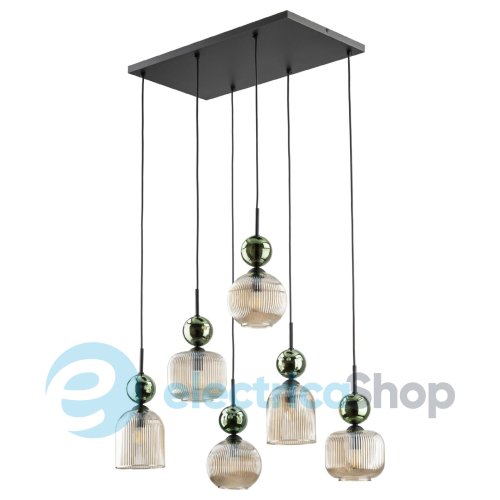 Люстра TK-Lighting SOPHIA GREEN COGNAC 11150