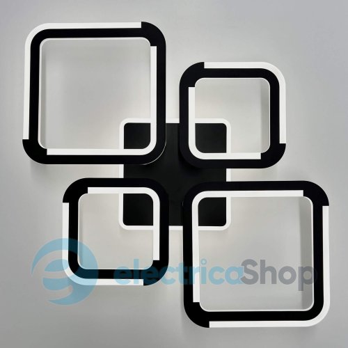 Потолочный светильник Luminaria SELENA 75W 3000-6500K 5S BLACK с пультом ДУ