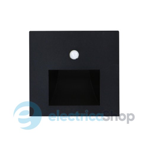 Светильник лестничный Horoz DIAMOND Sensor 1W черный 079-026-0001-010