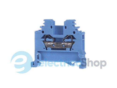 Клема прохідна 2-пров.прохідна клема, 0,08 - 2,5 мм 2, синя Wago 280-104