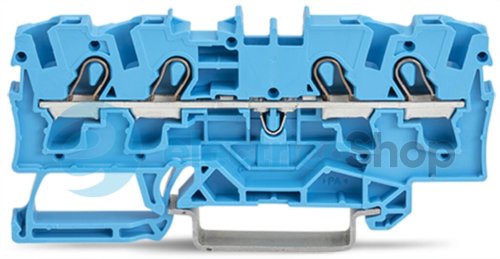 Клема прохідна 4-провідна Wago 2004-1404