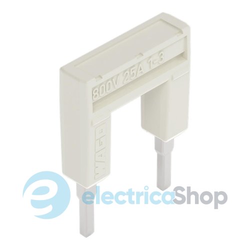 Перемичка "1-3" ізольована, сіра, для клем 2002 серії Wago 2002-433