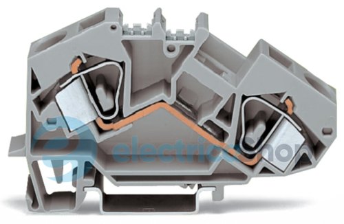 Клема прохідна 2-провідна; 16 м²; сіра Wago 783-601
