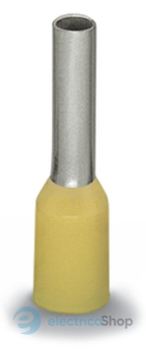 Наконечник втулк.мід.лудж.ізольов. 2,08/ 8 Wago 216-205 жовий Wago 216-205