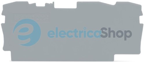 Торцевая пластина Wago 2004-1391.