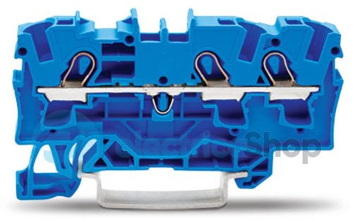 Клема TOPJOB S 3-провідна DIN-35 4(6) QMM, синий Wago 2004-1304