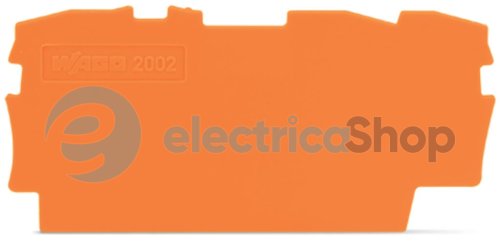 Торцевая пластина TOPJOB помаранч. Wago 2002-1392