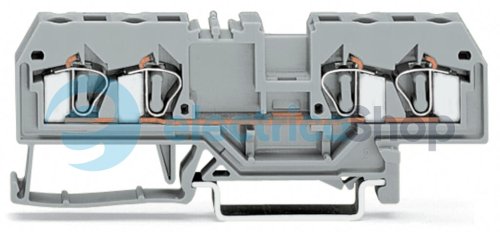 Проходна клема на 4 пров. Wago 281-652