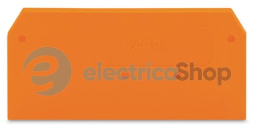 Конц. пластина ( помаранч. ) Wago 281-329