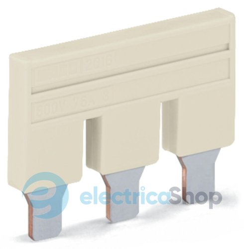 Перемычка на 3 клеммы Wago 2016-403