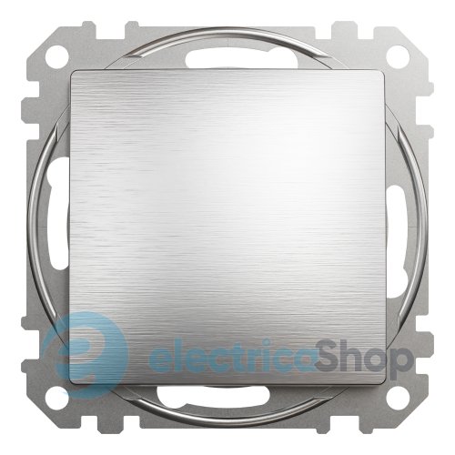 Выключатель 1-кл. Sedna Elements SDD170101U матовый алюминий