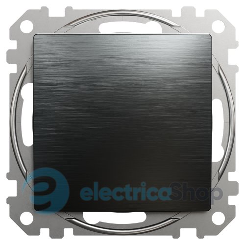 Промежуточный переключатель 1-кл. Sedna Elements SDD172107U матовый титан