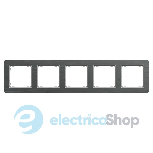 Рамка 5 постов Sedna Elements SDD372805U матовый титан
