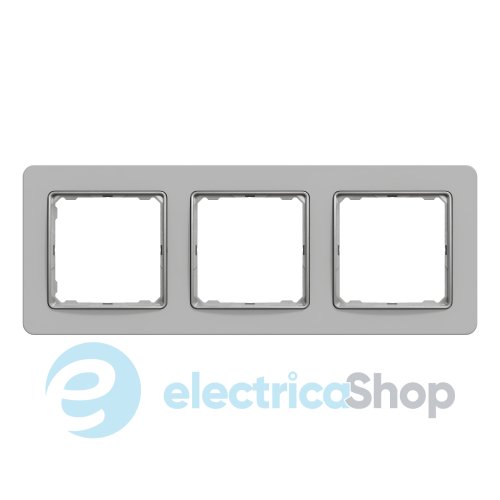Рамка 3-поста Sedna Elements SDD393803 матовая серая глина