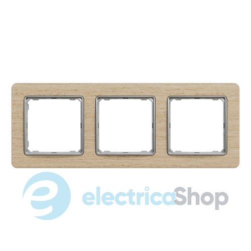 Рамка 3-поста Sedna Elements SDD380803U береза