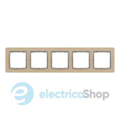 Рамка 5-постов Sedna Elements SDD380805U береза