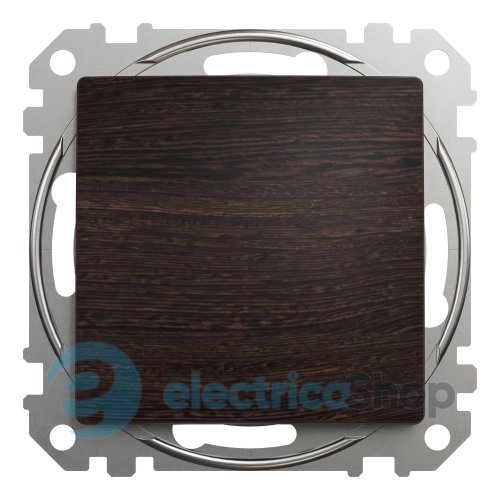 Кнопочный выключатель 1-кл. Sedna Elements SDD181111U венге