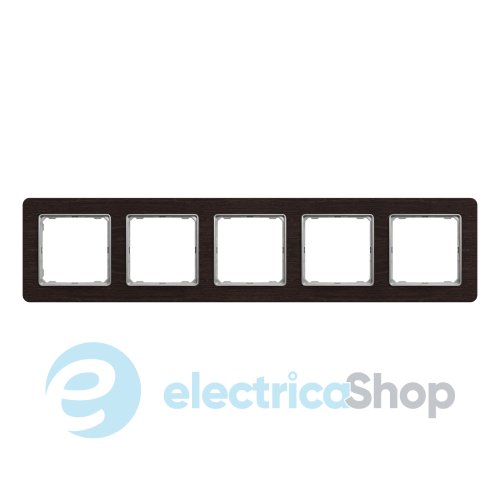Рамка 5-постов Sedna Elements SDD381805U венге