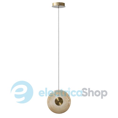 Підвісний світильник AZzardo ANDORA PENDANT 1 AMBER AZ6882