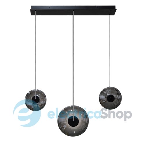 Підвісний світильник AZzardo ANDORA PENDANT 3 3-STEP DIMM SMOKY AZ6885