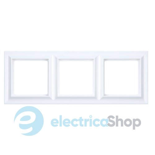 Рамка 3-п. Jung ECO PROFI STANDART EPS483WWM білий матовий