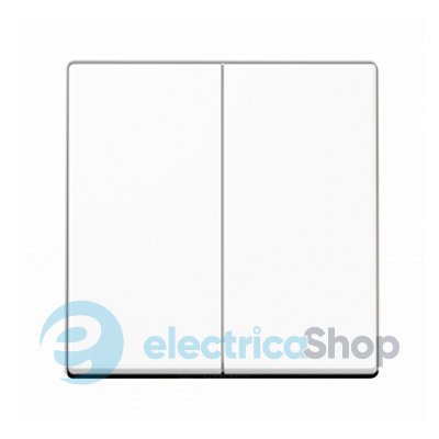 Клавіша 2-а для вимикача ECO PROFI JUNG EP495WWM білий матовий