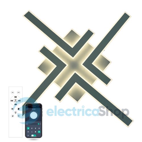 Світильник стельовий Luminaria HUGO 110W 4L WHITE з пультом ДК