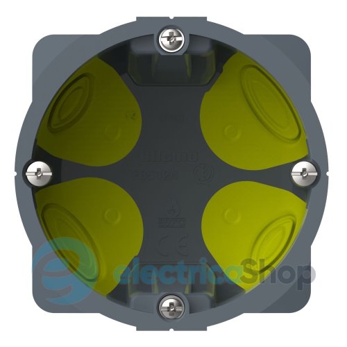 Коробка скрытого монтажа для стен из гипсокартона, 2 модуля, PB502NN BTicino