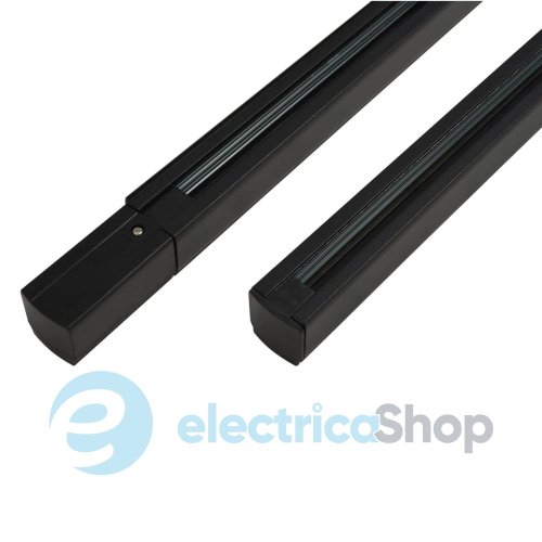 Шинопровод AZzardo TRACK 3LINE SET 1,5m + END POWER + END CAP BK AZ3001