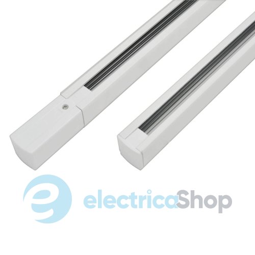 Шинопровод AZzardo TRACK 3LINE SET 2m + END POWER + END CAP WH AZ2988