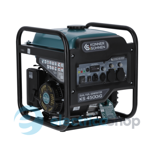 Інверторний газобензиновий генератор 4,5кВт/230V Könner&Söhnen KS 4500iG