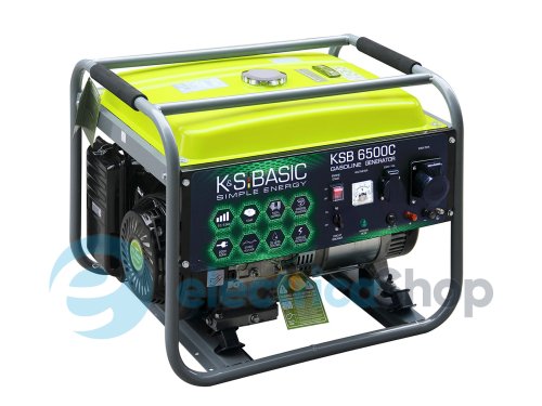 Бензиновый генератор 5,5кВт/230V «Könner&Söhnen BASIC» KSB 6500C