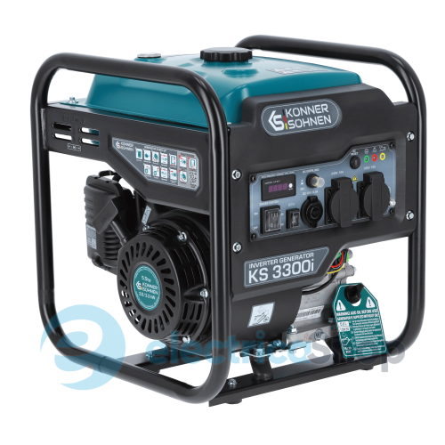 Інверторний генератор 3,3кВт/230V Könner&Söhnen KS 3300i