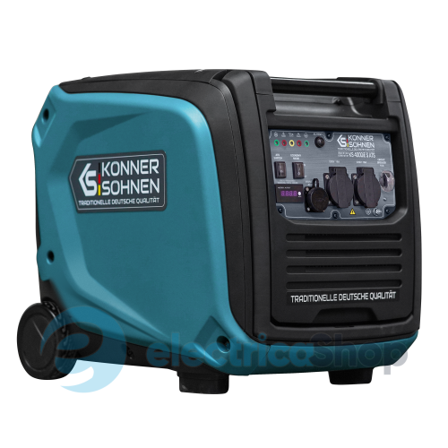 Інверторний генератор 4кВт/230V Könner&Söhnen KS 4000iE S ATS, ручний/електро/авто запуск