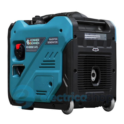 Інверторний генератор 5,5кВт/230V Könner&Söhnen KS 6000iE S ATS, ручний/електро/авто запуск