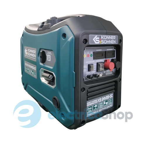Генератор постоянного напряжения с двухтопливной системой 1,4кВт/24-27V Könner&Söhnen KS 24VGS-DC
